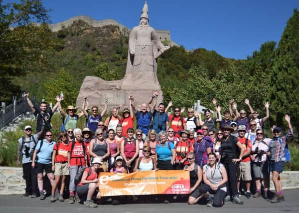 The entrace to the Great Wall at Taipingzhai