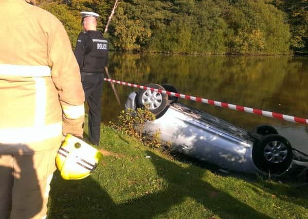 The scene of the rescue near Midhurst