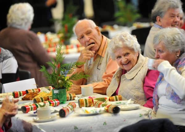 Christmas cheer for the elderly