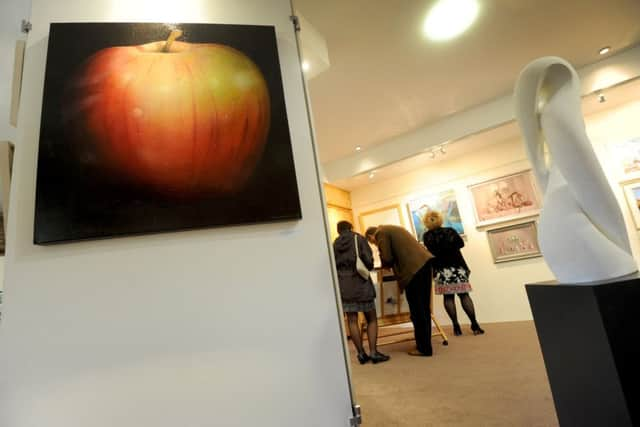 Pure Arts exhibition, Powdermills Hotel, Battle. SUS-151026-131201001