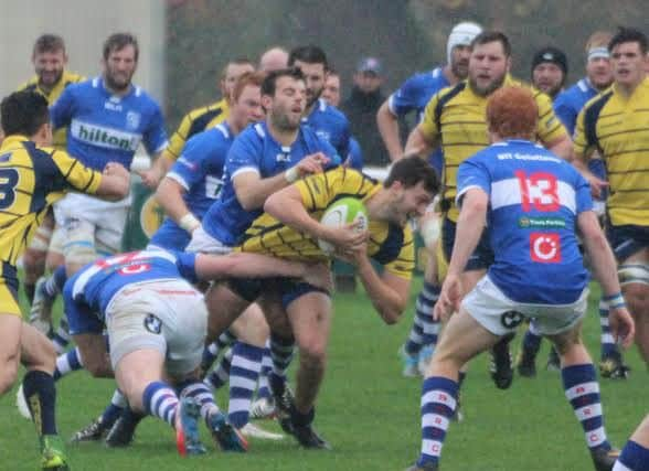 Action from Raiders v Bishop Stortford on Saturday