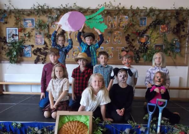 Harvest festival at Upper Beeding Primary School SUS-150411-100051001