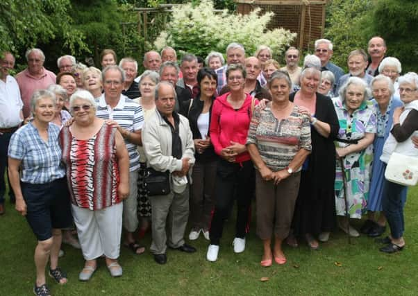 Petworth Twinning visit gathering in Fittleworth. Photo by Derek Martin