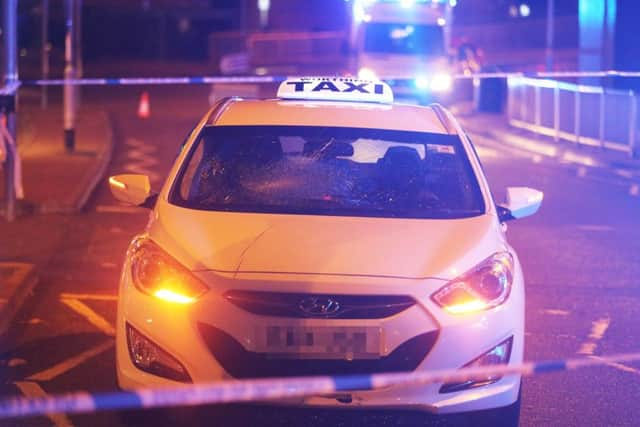 Accident in Chapel Road, Worthing, involving taxi and a teenager on a bike