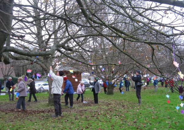 Tree dressing is an ancient custom which celebrates the beauty and importance of  trees