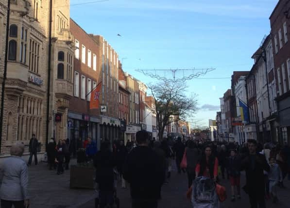 East Street, Chichester, will be full of festive cheer on Friday for the Christmas farmers' market