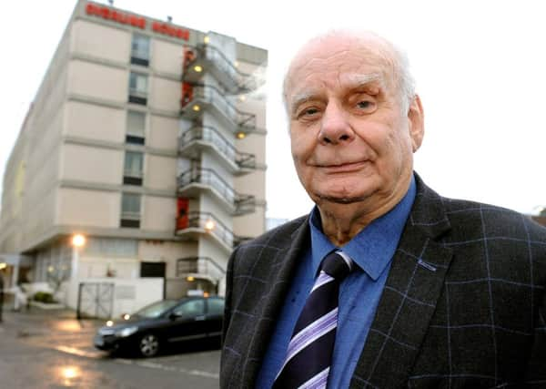 Charles Cripps, building manager of Overline House, Crawley. Pic Steve Robards  SR1528975 SUS-151221-191038001