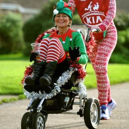 Pagham Boxing Day Pram Race. More pictures in Thursday's Observer. SR1529275 SUS-151228-121502001