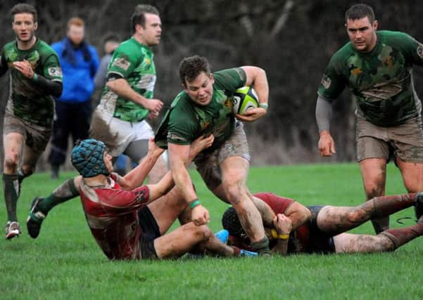 Horsham RFC v Crowborough RFC. 02.01.16 Pic Steve Robards  SR1600191 SUS-160201-165650001