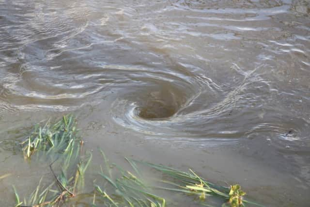 Flooding in Twineham on Thursday January 7. Photo by Jane Watson