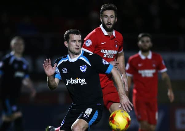 Pompey skipper Michael Doyle Picture: Joe Pepler