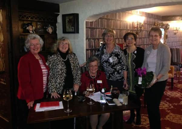 Fryern Ladies welcome Yvonne Price, bio medical scientist, to their recent meeting SUS-160113-120358001