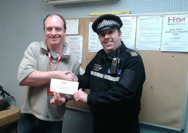 Police donation to Radio DGH SUS-160121-090504001