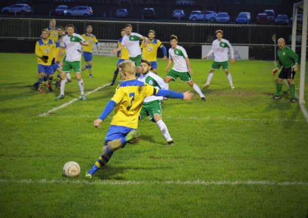 Action from Chi's win at Eastbourne Town / Picture by Louis Walder