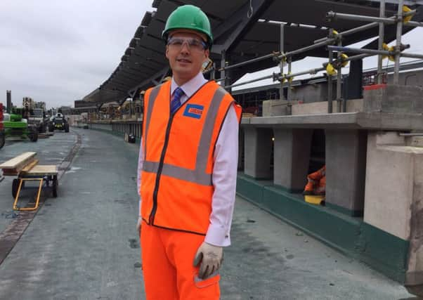 Huw Merriman pictured at London Bridge station last year