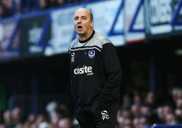 Pompey boss Paul Cook Picture: Joe Pepler