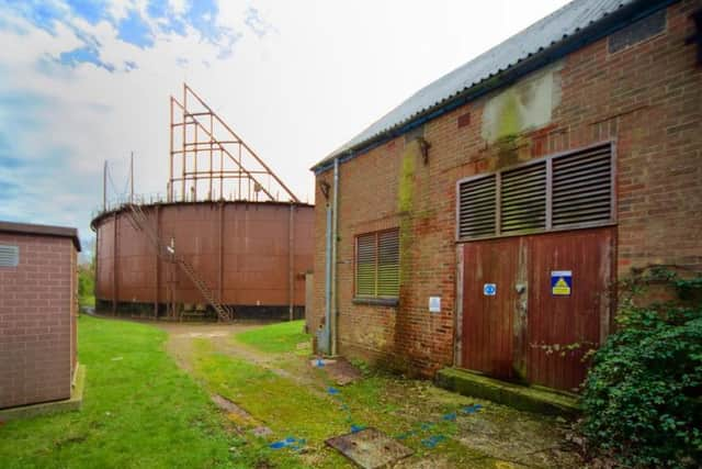 Emsworth gas holder. Photos by John Tweddell