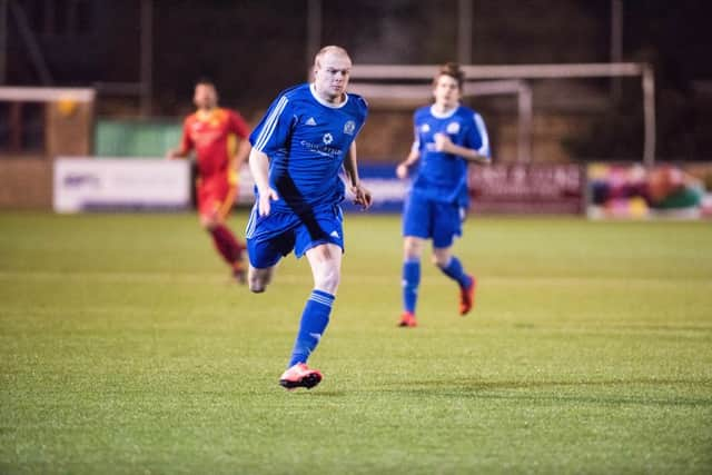 Action from the RUR Cup semi final b etween Broadbridge Heath v Newhaven. Picture by Phil Westlake.