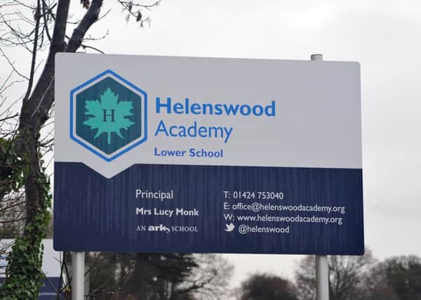 The victim was walking hom from Ark Helenswood Academy when she was attacked