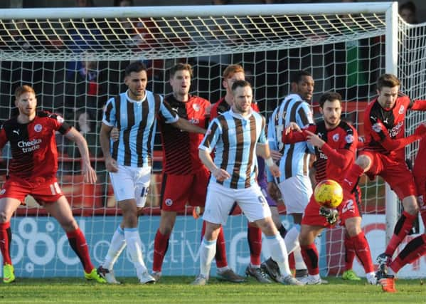 Crawley Town V Mansfield 30/1/16 (Photo by Jon Rigby) SUS-160130-184526008