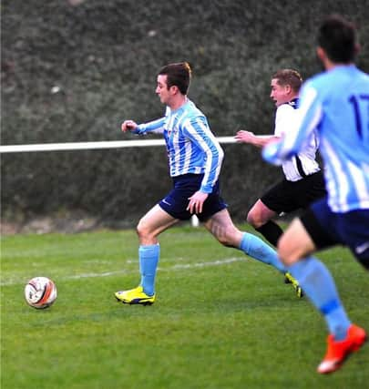 Paul Elliott went close on a couple of occasions for Worthing United at home to Arundel