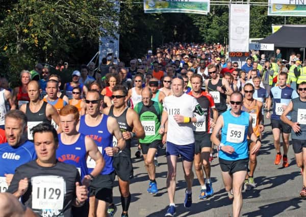 DM151178295a.jpg Barns Green Half Marathon, 2015. Photo by Derek Martin SUS-150927-155422008