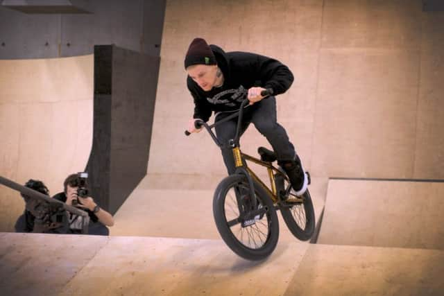 Source BMX Skate Park press preview before the park opens on 13//2/16. SUS-160902-165238001