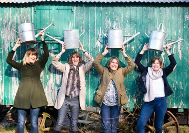 The Lavender Garden design team, Leonie Etherington, Paula Napper, Sara Warren and Donna King