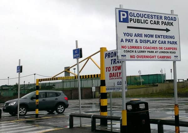 Gloucester Road car park in Bognor Regis