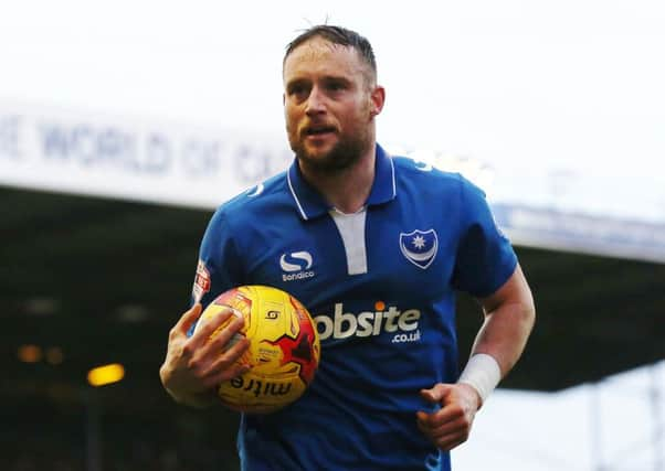 Pompey full-back Ben Davies Picture: Joe Pepler