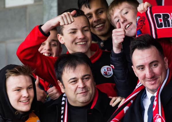 Ziyal Eren in the crowd for Crawley Town's match against Plymouth Argyle  Pictures by Jack Beard SUS-160221-233207002