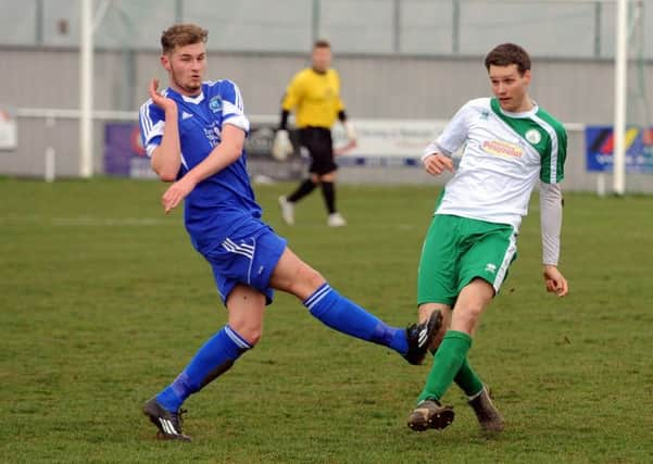 Ollie Moore in action for his former side Broadbridge Heath LA1500062-2