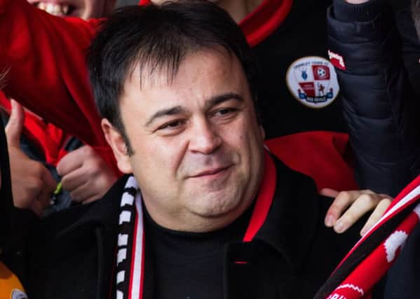 New Crawley Town owner Ziya Eren