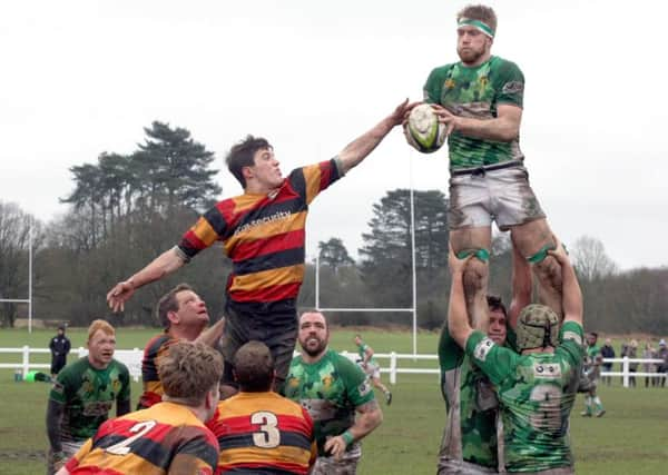 DM1614226a.jpg Rugby: Horsham v Ashford. Photo by Derek Martin. SUS-160221-223124008