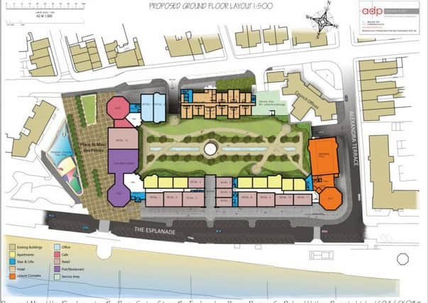 The proposed ground floor layout of the Sir Richard Hotham Project on the Regis Centre site