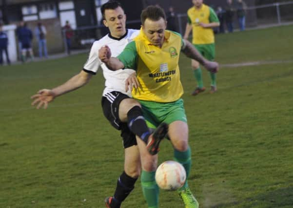 Gordon Cuddington in action for Westfield against Bexhill United last season