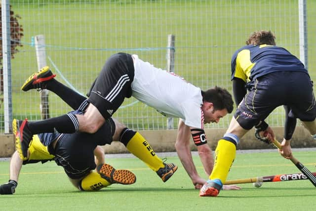 Eastbourne first XI Hockey V Horsham 27/2/16 (Photo by Jon Rigby) SUS-160228-114223008