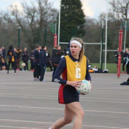 The Girls U16 Netballers won the Sussex Independent Schools Netball Association Cup