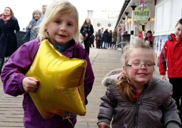 Megan McGahey, left, with Erin Aldridge                                              SUBMITTED