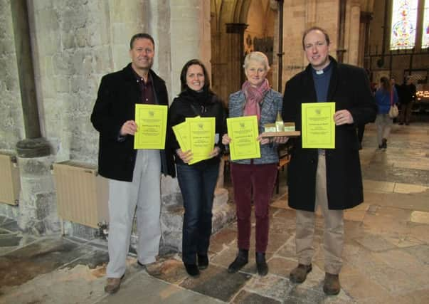 Team Midhurst in Chihcester Cathedral