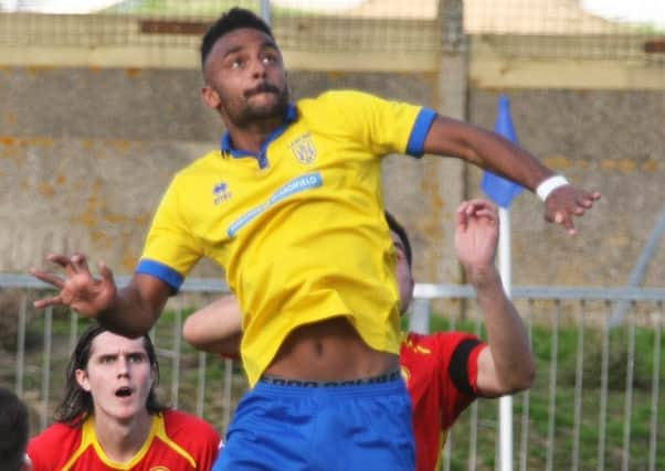 Richard Greenfield scored twice against Hassocks on Tuesday