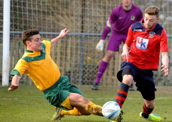 Football, Southern Combination League Premier Division: Horsham v Eastbourne Town. Pic Steve Robards  SR1607677 SUS-160703-151800001