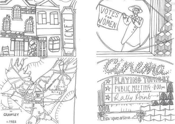 Sketches of public art proposals