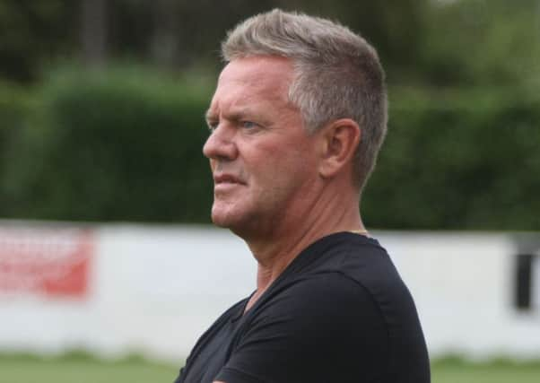 Storrington Football Club manager Peter Matthews