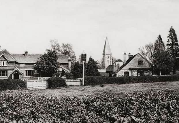 Lowfield Heath c1905. Picture courtesy West Sussex Past Pictures