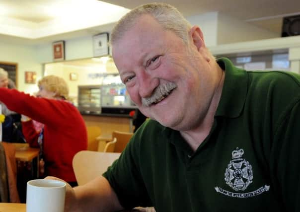 Tom O'Connor at the new venue for the veterans breakfast club at the Laburnum Centre. ks16000557-2