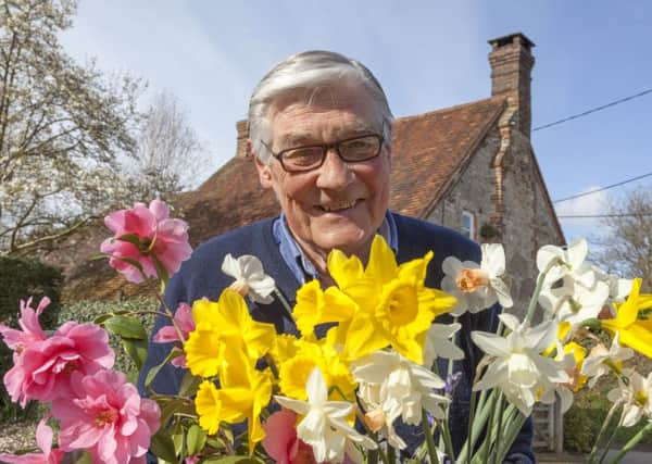 Tony Saward earned the most points in the horticultural classes