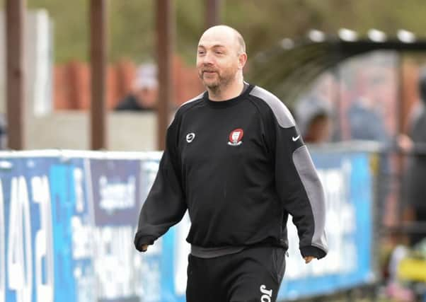 Phil Wickwar, Hassocks FC. Picxture by Phil Westlake