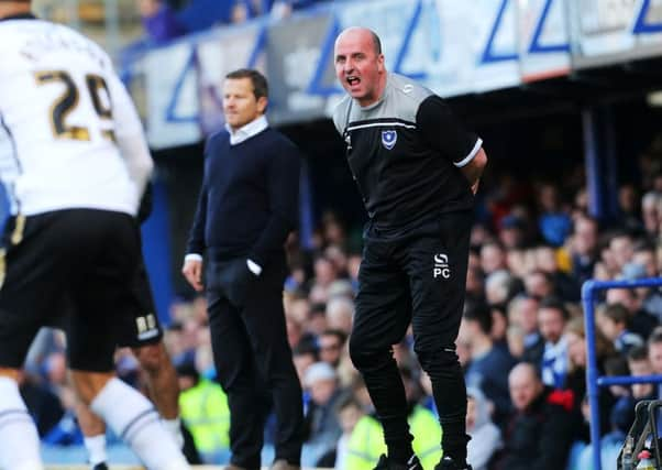 Pompey boss Paul Cook