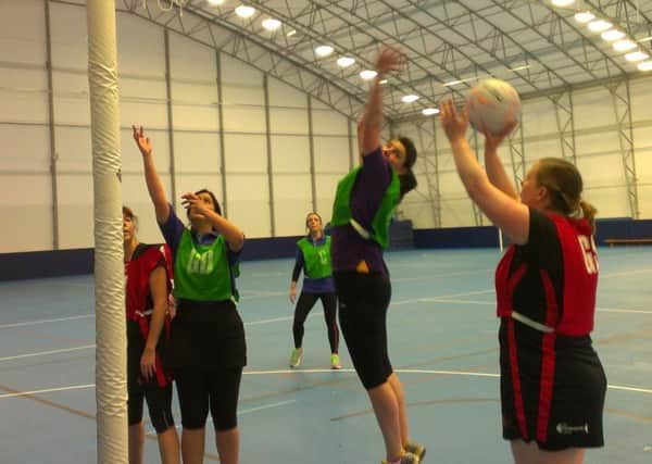 Action from the first night of Chichester Netball League action / Picture by Steve Bone